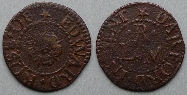 Dartford, Edward Rose farthing token N2468